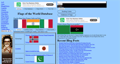 Desktop Screenshot of flagsinformation.com